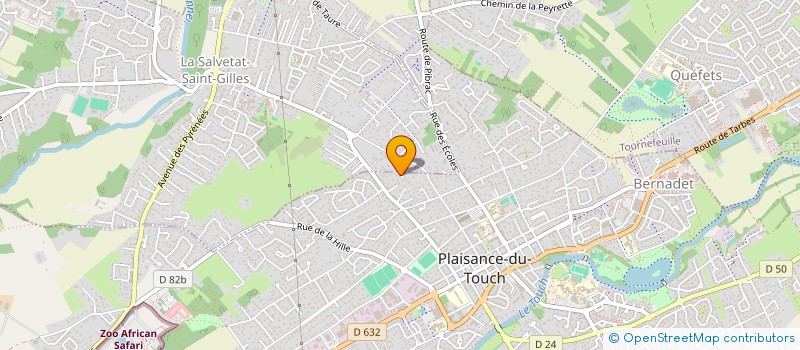 localisation de l'entreprise SOLHAB à PLAISANCE-DU-TOUCH
