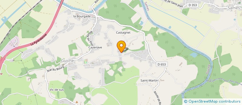 localisation de l'entreprise SOLHERPILH  GUICHE