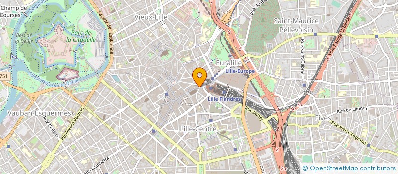localisation de l'entreprise SOLI à LILLE