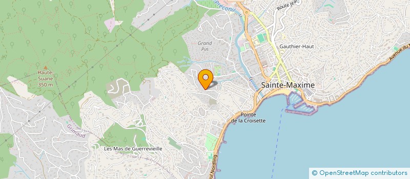 localisation de l'entreprise SOLI à SAINTE-MAXIME