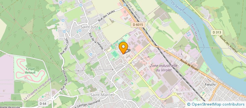 localisation de l'entreprise SOLI BAT à SAINT-MARCEL