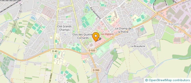 localisation de l'entreprise SOLI CARROSSERIE à CHATEAUROUX