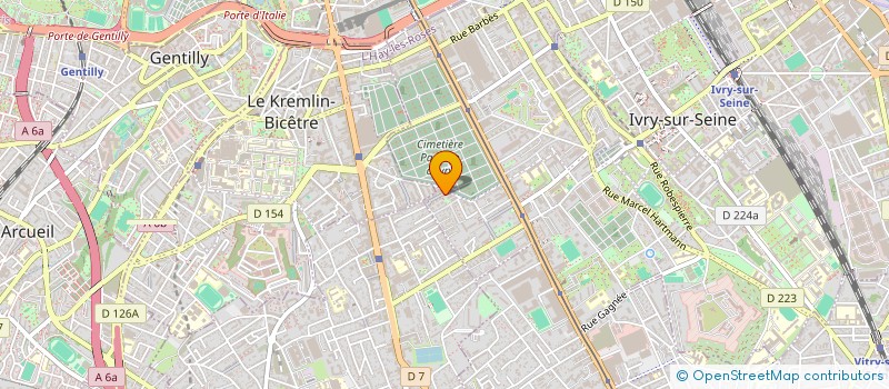 localisation de l'entreprise SOLI-CITE  IVRY-SUR-SEINE