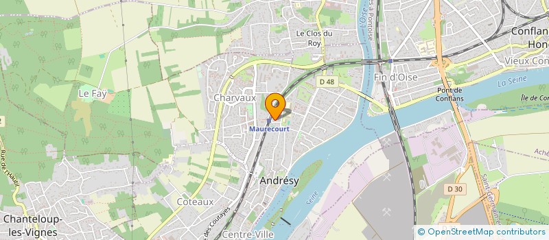 localisation de l'entreprise SOLI' EVENT  ANDRESY