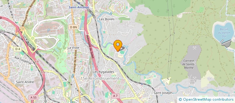 localisation de l'entreprise SOLI'LIVE à MARSEILLE