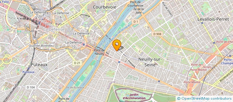 localisation de l'entreprise SOLI PRODUCTION à NEUILLY-SUR-SEINE