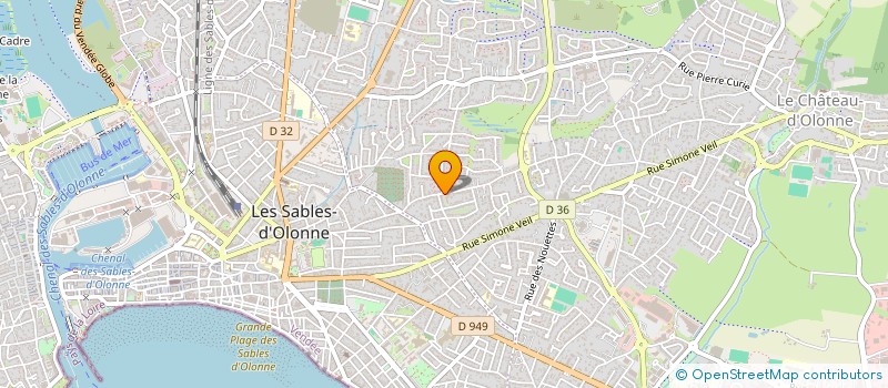 localisation de l'entreprise SOLI SOL à LES SABLES D'OLONNE