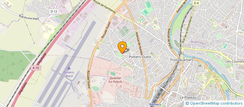 localisation de l'entreprise SOLI'TONKPI  POITIERS