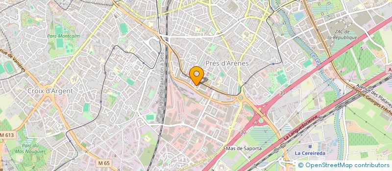 localisation de l'entreprise SOLIA à MONTPELLIER