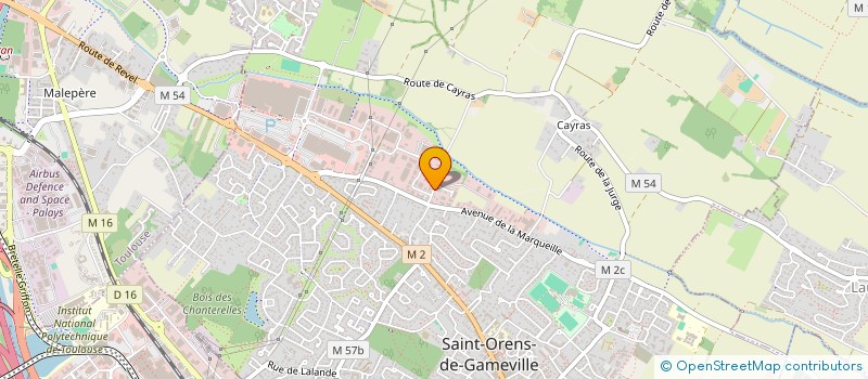 localisation de l'entreprise SOLIAROU  SAINT-ORENS-DE-GAMEVILLE