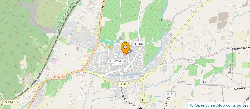 localisation de l'entreprise SOLIAS  GRAVESON