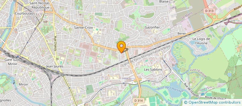 localisation de l'entreprise SOLIBABI à LE MANS