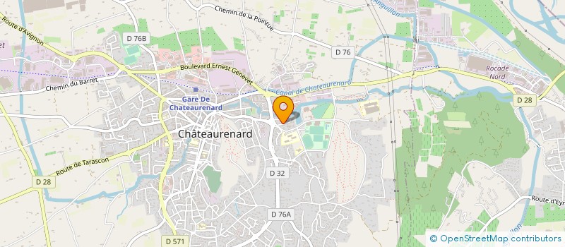 localisation de l'entreprise SOLIBEL à CHATEAURENARD