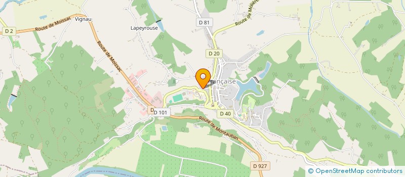 localisation de l'entreprise SOLIBERE  LAFRANCAISE