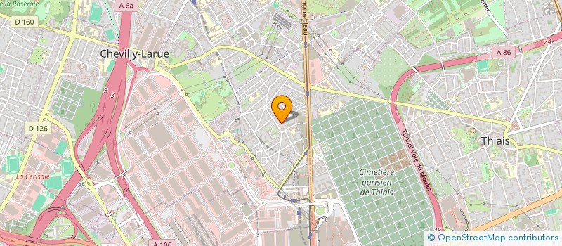 localisation de l'entreprise SOLIBO MUSIC  CHEVILLY-LARUE