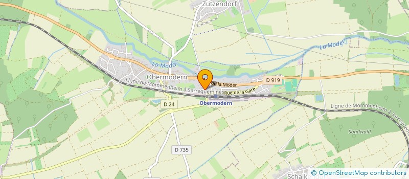 localisation de l'entreprise SOLICAL  DOSSENHEIM-SUR-ZINSEL