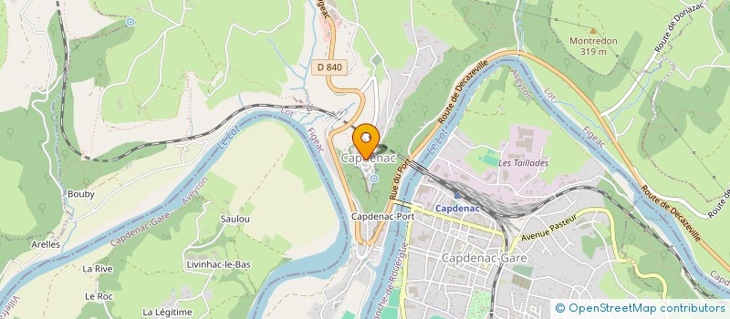 localisation de l'entreprise SOLICARS à FONS