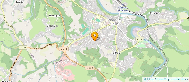 localisation de l'entreprise SOLICE  CAMBO-LES-BAINS