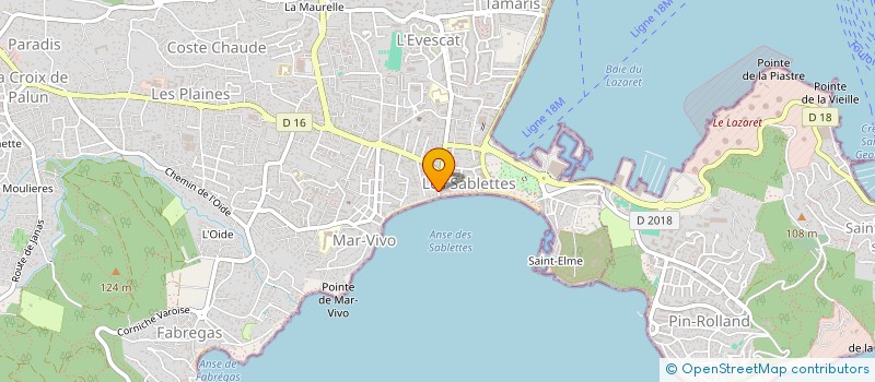 localisation de l'entreprise SOLICE à LA SEYNE SUR MER
