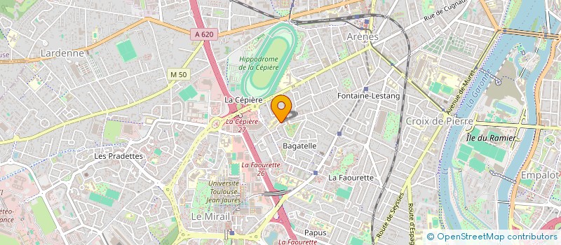 localisation de l'entreprise SOLICIALE à TOULOUSE