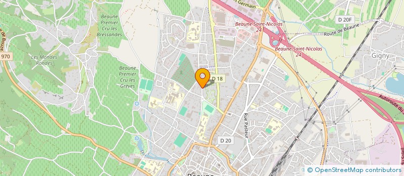 localisation de l'entreprise SOLICO à BEAUNE
