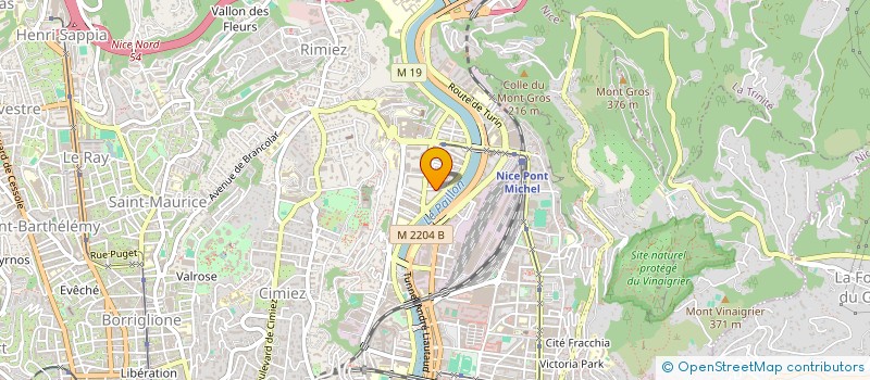 localisation de l'entreprise SOLICO-SPORT à NICE