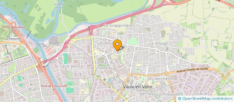 localisation de l'entreprise SOLICOIF  VAULX-EN-VELIN