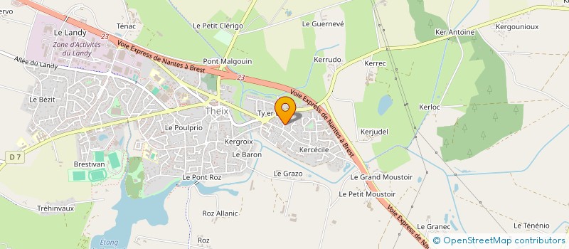 localisation de l'entreprise SOLICYCLETTE  THEIX-NOYALO