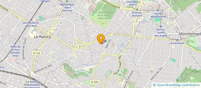 localisation de l'entreprise SOLID à CLICHY-SOUS-BOIS