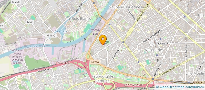localisation de l'entreprise SOLID à LILLE