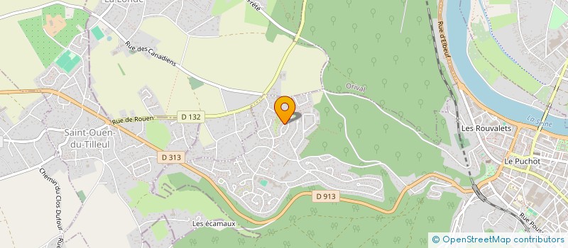 localisation de l'entreprise SOLID'ACTIONS  ELBEUF