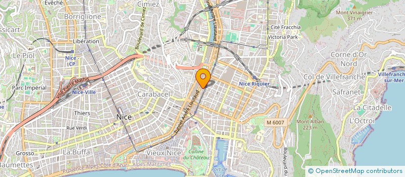 localisation de l'entreprise SOLID'AIR à NICE