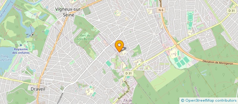 localisation de l'entreprise SOLID-AIR  VIGNEUX-SUR-SEINE