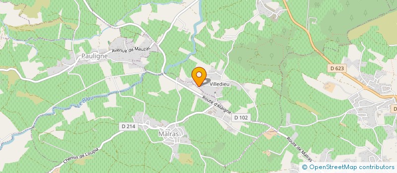 localisation de l'entreprise SOLID'AIR SONG  GAJA-ET-VILLEDIEU