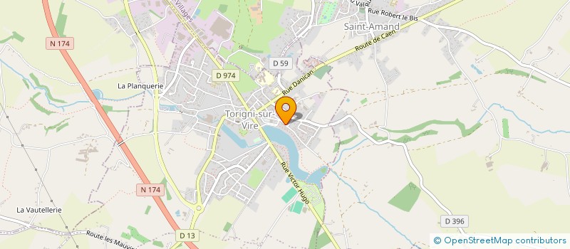 localisation de l'entreprise SOLID'AMITIE  TORIGNY-LES-VILLES