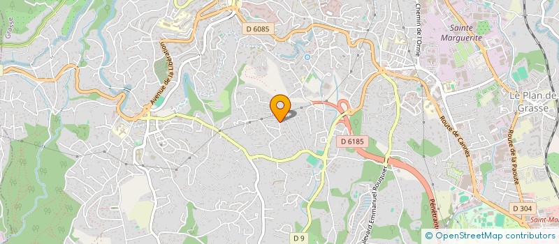 localisation de l'entreprise SOLID'AVENTURES à GRASSE