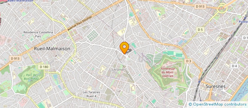 localisation de l'entreprise SOLID BAT 92 à RUEIL-MALMAISON
