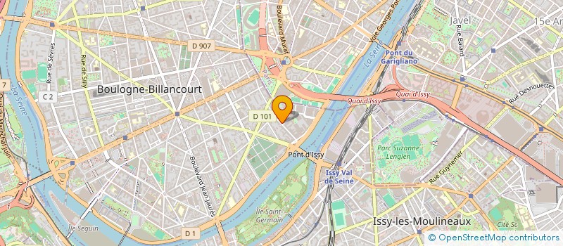 localisation de l'entreprise SOLID CONSTRUCTION à BOULOGNE-BILLANCOURT