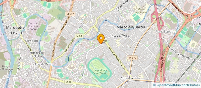 localisation de l'entreprise SOLID CONSULTING à MARCQ-EN-BARŒUL