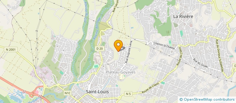 localisation de l'entreprise SOLID'FONDAZION  SAINT-LOUIS
