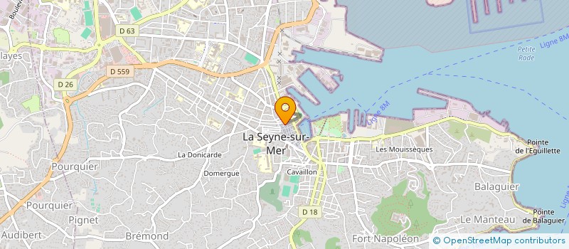 localisation de l'entreprise SOLID'HAIR ( SLD ) à LA SEYNE-SUR-MER