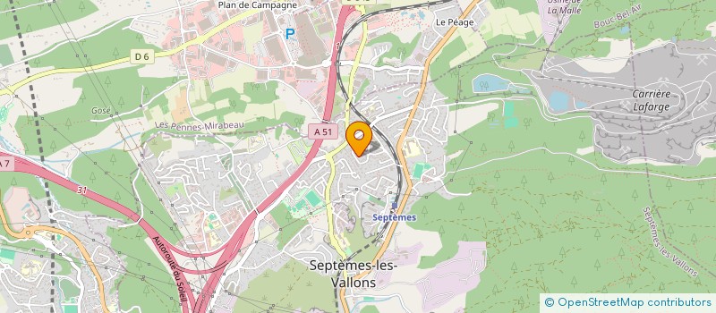 localisation de l'entreprise SOLID MIKE à SEPTEMES-LES-VALLONS
