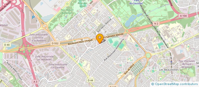 localisation de l'entreprise SOLID' R à AULNAY-SOUS-BOIS