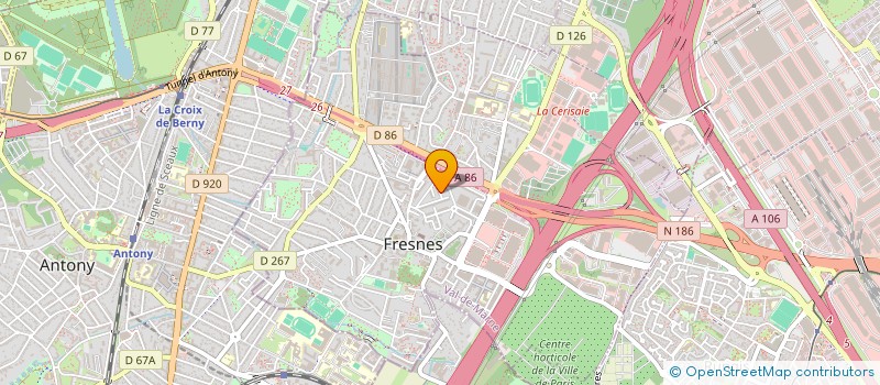 localisation de l'entreprise SOLID R  FRESNES