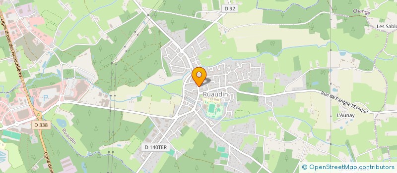 localisation de l'entreprise SOLID'R (SOLIDARITE RUAUDIN)  RUAUDIN