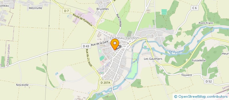 localisation de l'entreprise SOLID'RAID  BOUGLIGNY