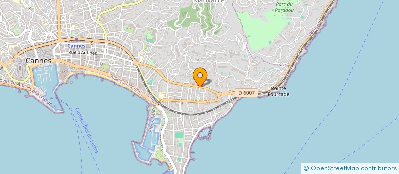 localisation de l'entreprise SOLID ROCK INVESTMENT PACA  CANNES