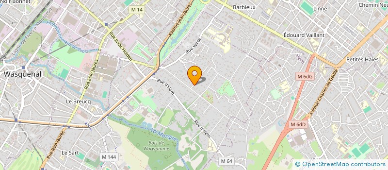 localisation de l'entreprise SOLIDA à CROIX