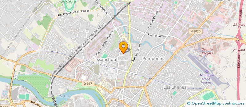 localisation de l'entreprise SOLIDA IMMO  MONTAUBAN