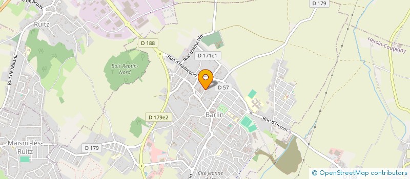 localisation de l'entreprise SOLIDAD à BARLIN